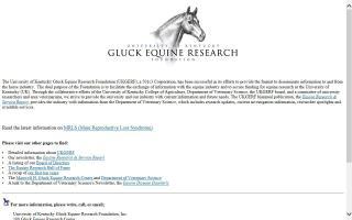 University of Kentucky Equine Research Foundation
