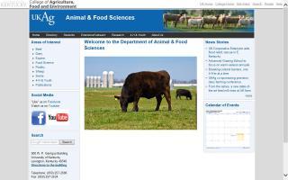 University of Kentucky Animal & Food Sciences