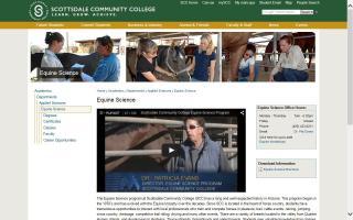 Scottsdale Community College - Equine Science