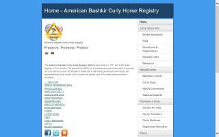 American Bashkir Curly Horse Registry - ABCR