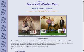 Leap of Faith Miniature Horses
