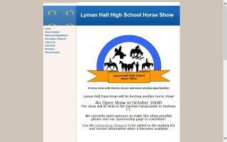 Lyman Hall Open Horse Show