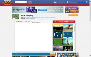 Show Jumping - FreeOnlineGames.com
