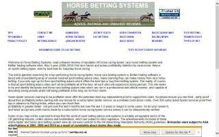 Horse Betting Systems
