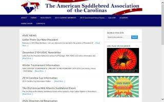 American Saddlebred Association of the Carolinas, The - ASAC