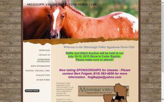 Mississippi Valley Appaloosa Horse Club, The - MVApHC