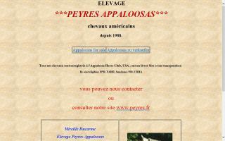 Peyre's Appaloosas