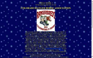 Colorado Ranger Horse Association, Inc. - CRHA