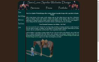 Sara Love Spinler Website Design