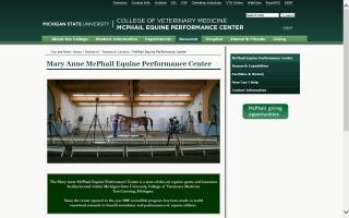 Mary Anne McPhail Equine Performance Center
