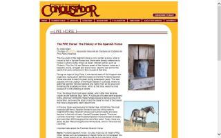 Conquistador: Breeds - PRE Horse
