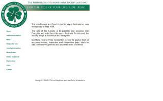 Irish Draught and Sport Horse Society of Australia Inc., The - IDSHS(AUS)