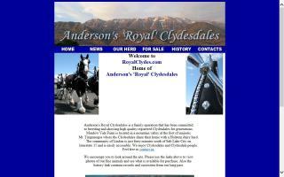 Anderson's 'Royal' Clydesdales