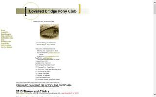Covered Bridge Pony Club - CBPC
