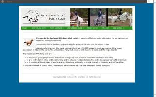 Redwood Hills Pony Club - RHPC