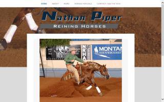 Nathan Piper Reining Horses