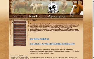 Minnesota Paint Horse Association - MPHA