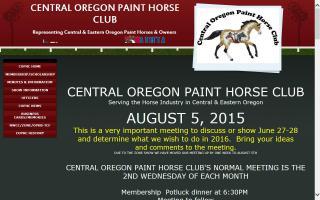 Central Oregon Paint Horse Club - COPHC