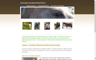 Ontario Horse Resource