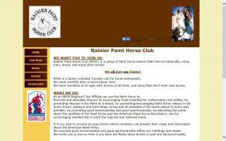 Rainier Paint Horse Club - RPHC