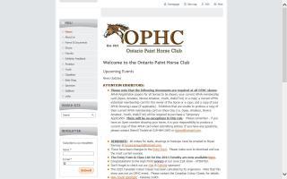 Ontario Paint Horse Club - OPHC