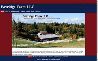 Foxridge Farm Show Stable