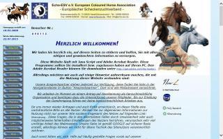 Europäischen Scheckenzuchtverbandes / European German Horse Association - Echa-ESV e.V.