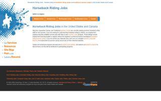 Horseback Riding Jobs