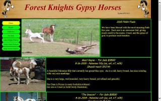 Forest Knights Gypsy Horses