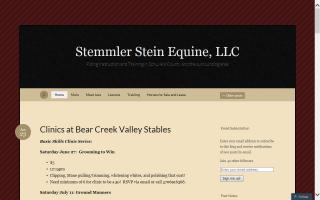 Stemmler Equine: Instruction and Training