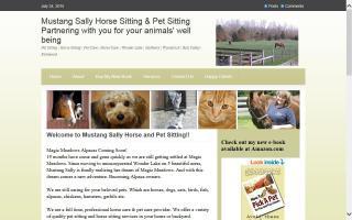 Mustang Sally Horse & Pet Sitting