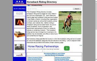 Horseback Riding Directory