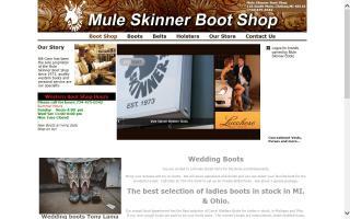 Mule Skinner Boot Shop