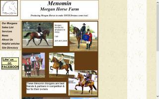 Menomin Morgan Horse Farm
