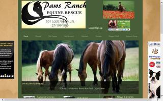 Paws Ranch Equine Rescue - PRERI