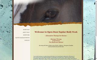 Open Door Equine Body Work