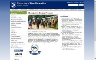 UNH Therapeutic Riding Program