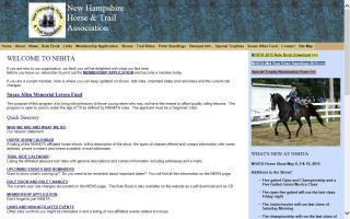 New Hampshire Horse & Trail Association - NHHTA