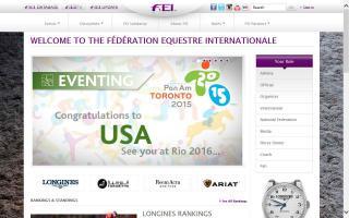 FEI - The International Federation for Equestrian Sports