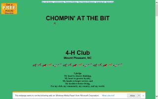 Chompin' at the Bit 4-H Club