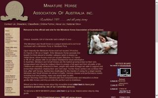 Miniature Horse Association of Australia - MHAA