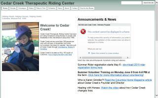 Cedar Creek Therapeutic Riding Center