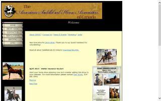 American Saddlebred Horse Association of Canada, The - ASHAC