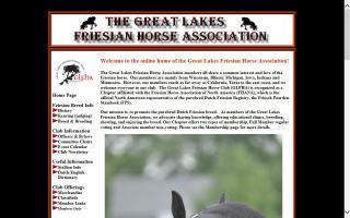 Great Lakes Friesian Horse Association - GLFHA