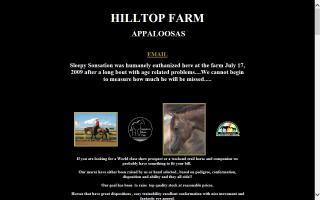 Hilltop Farm Appaloosas