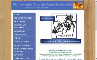Pennsylvania Arabian Horse Association - PAHA