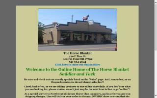 Horse Blanket Saddles and Tack, The