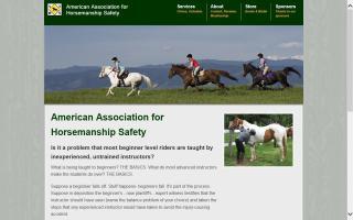 American Association of Horsemanship Safety - AAHS