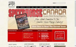 Alberta Quarter Horse Racing Association, The - AQHRA