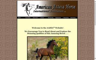 American Azteca Horse International Association, The - AAHIA